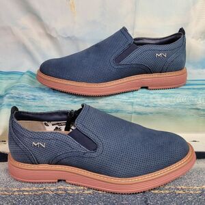 Mark Nason 7.5 Blue Slip-On Hybrid Shoes